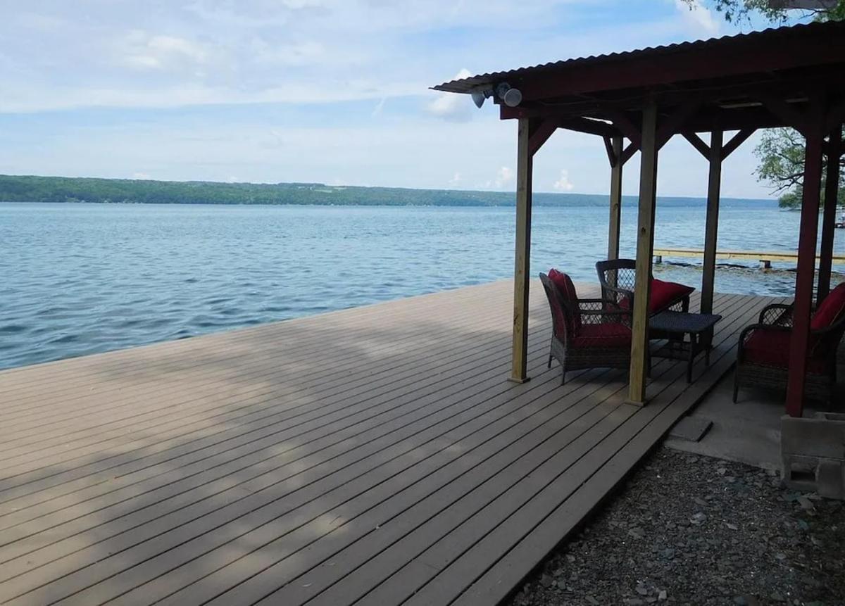 Cayuga Lake Cottage With Private Lake Access Washingtonville Exterior foto